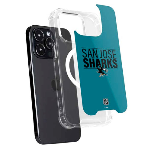 NHL San Jose Sharks Lineup iPhone 16 Pro MagSafe Case